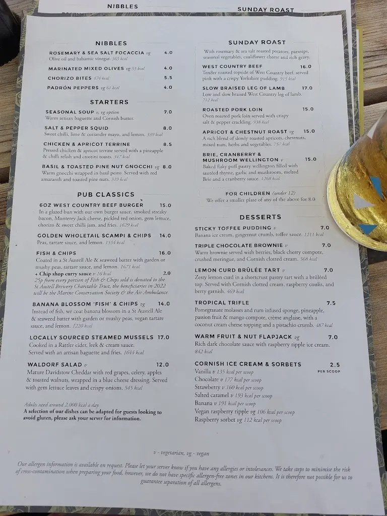 Menu_Harbour Light, Paignton_Paignton_image_2