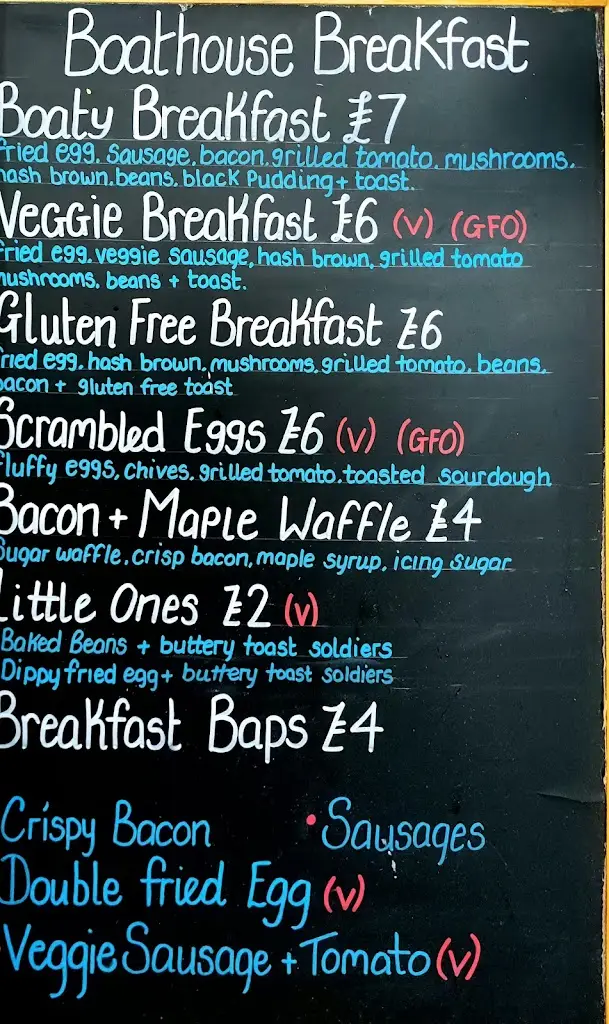 Menu_The Boathouse_Paignton_imagen_4