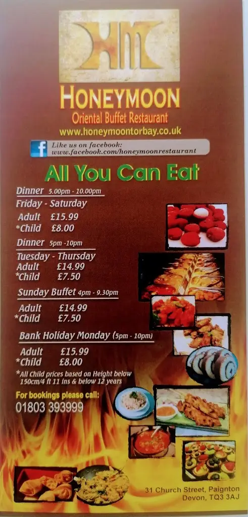 Menu_Honeymoon restaurant_Paignton_image_2