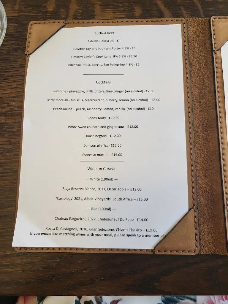 Menu_White Swan at Fence_Padiham_image_3