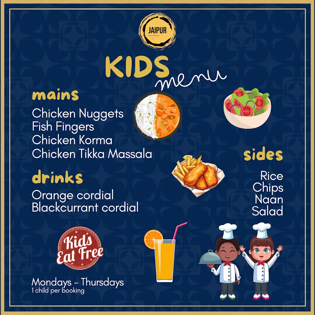 Menu_Jaipur Indian restaurant, Padiham_Padiham_immagine_3