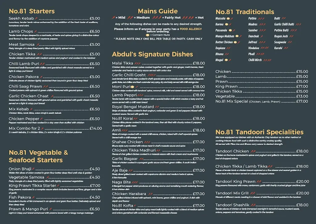 Menu_No.81 Indian restaurant_Padiham_image_1