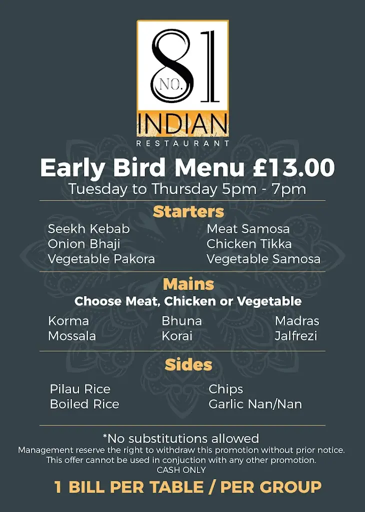 Menu_No.81 Indian restaurant_Padiham_image_3