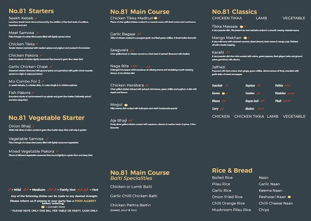 Menu_No.81 Indian restaurant_Padiham_image_4