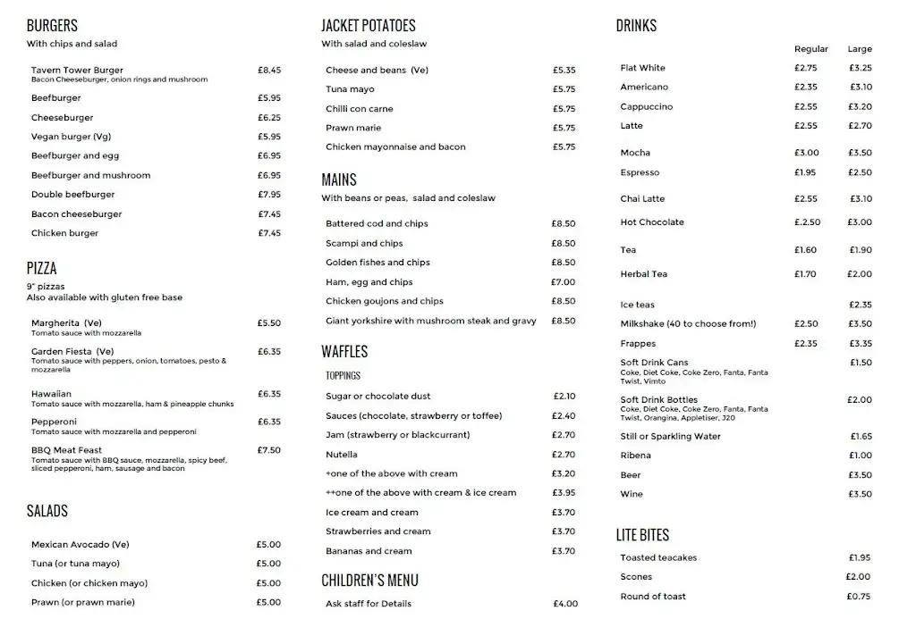 Menu_The Coffee Tavern_Oundle_image_2