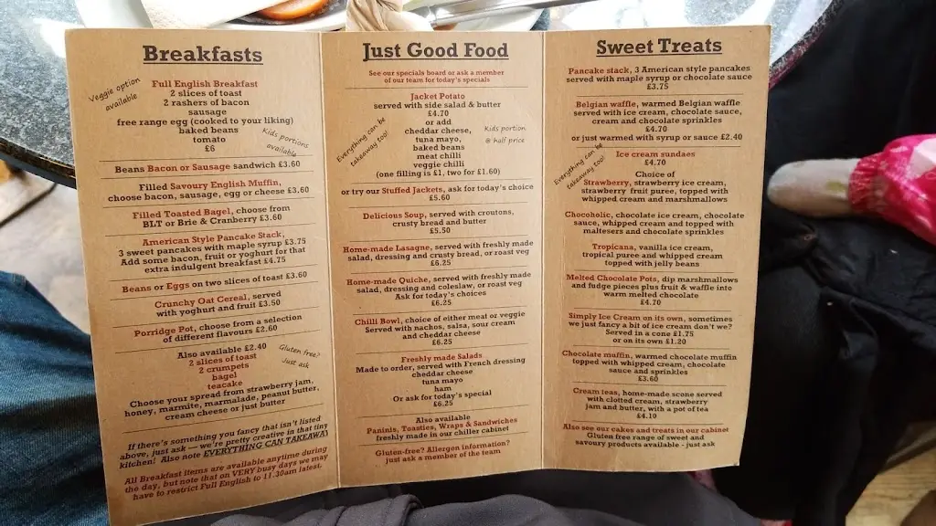 Menu_Beans Coffee Stop_Oundle_image_1