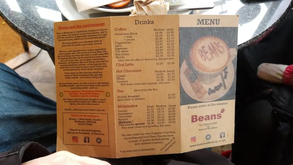 Menu_Beans Coffee Stop_Oundle_image_2