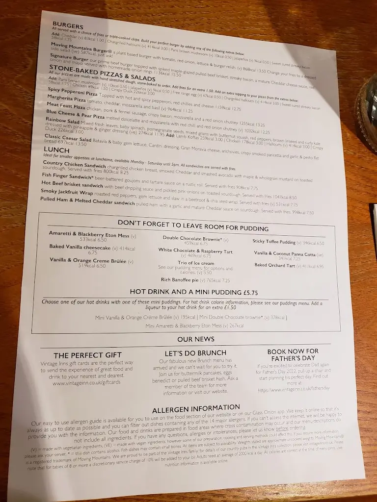 Menu_The Cuckoo_Oundle_image_3