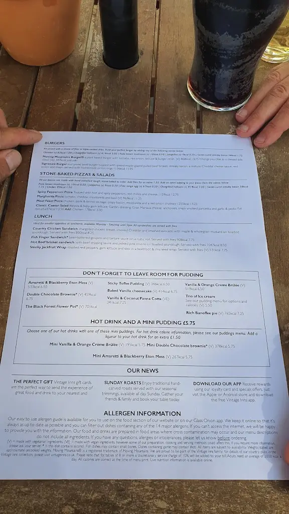 Menu_The Cuckoo_Oundle_image_4