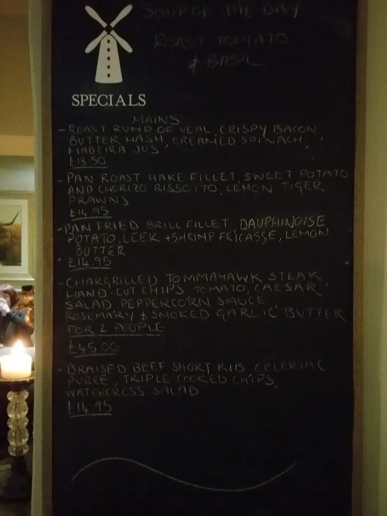 Menu_The Windmill Hotel - Public House & Restaurant_Parbold_image_3