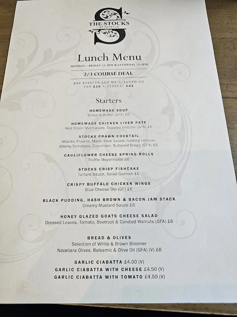 Menu_The Stocks Tavern_Parbold_image_2