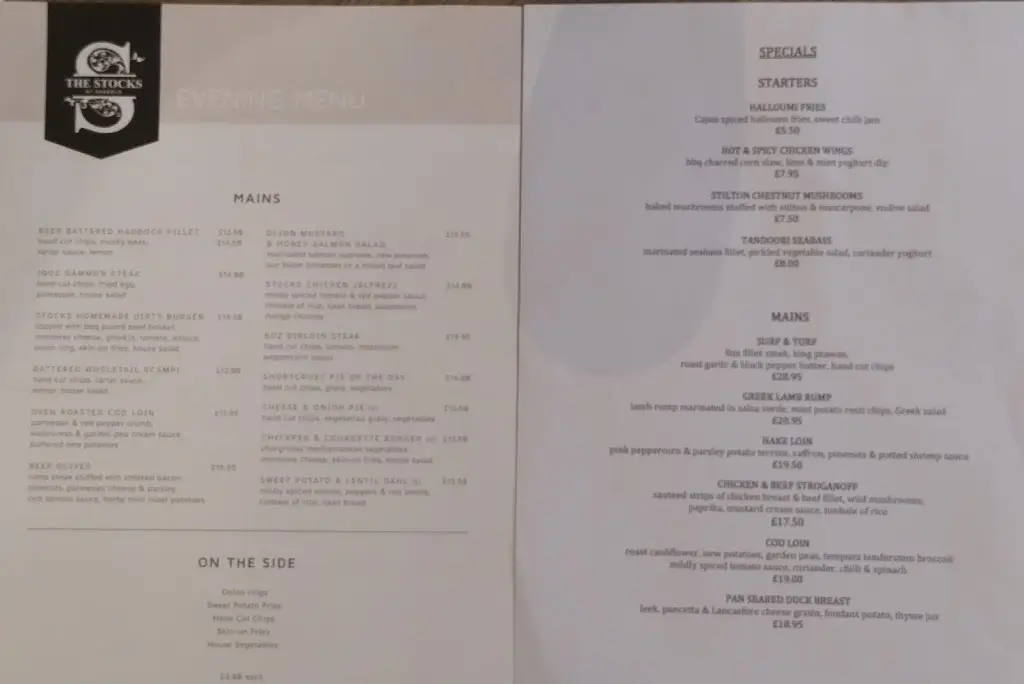 Menu_The Stocks Tavern_Parbold_image_4