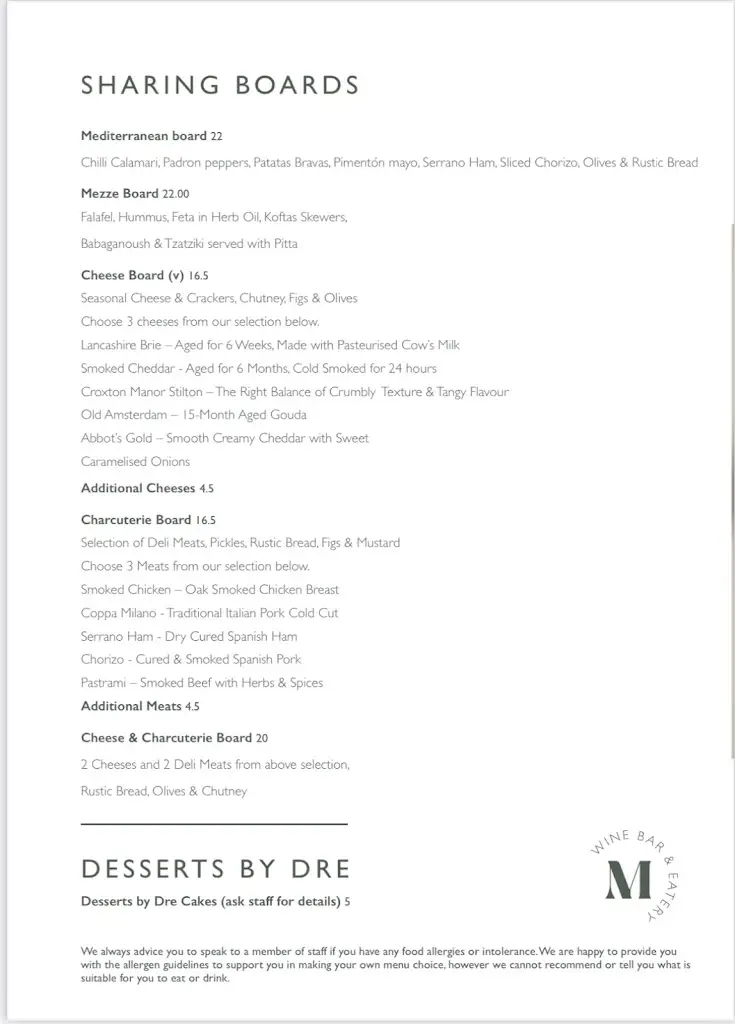 Menu_Margot Wine Bar and Eatery_Parbold_image_3