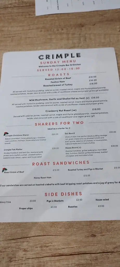 Menu_Weetons Leeds Road_Pannal_image_2