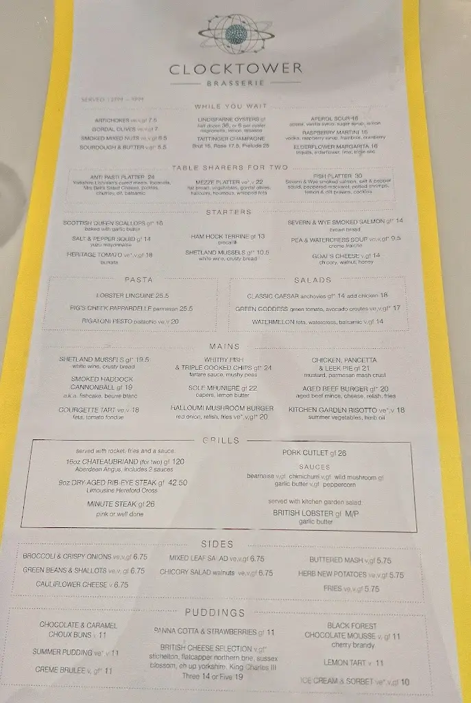 Menu_Clocktower Restaurant_Pannal_image_1