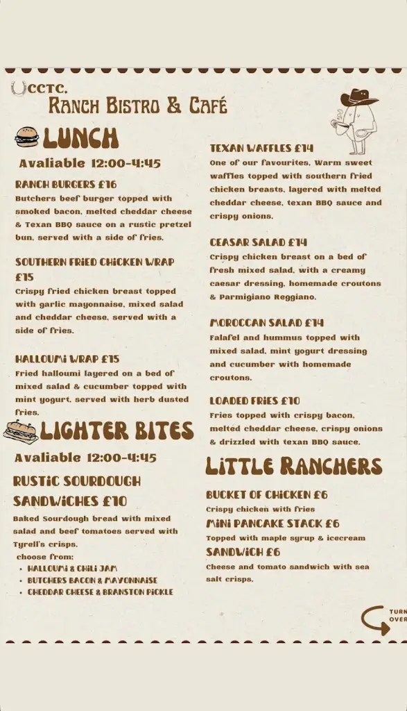 Menu_Ranch Bistro_Penkridge_image_3