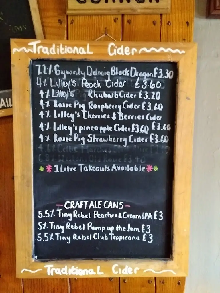 Menu_The Swan at Whiston_Penkridge_image_1