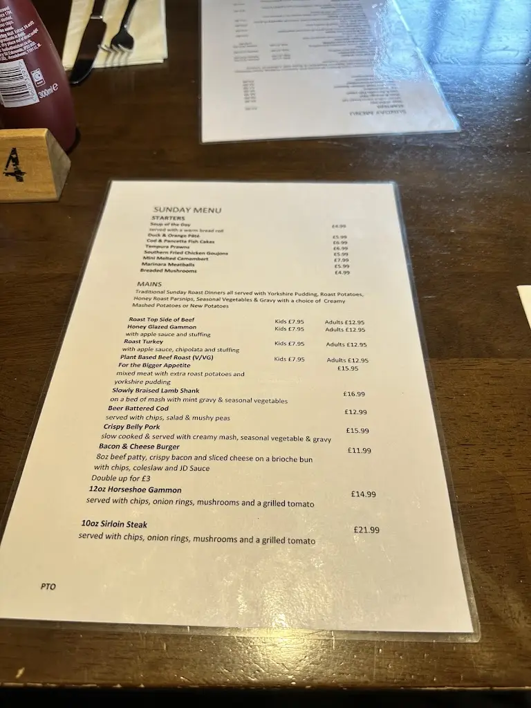 Menu_The Boat Inn_Penkridge_image_3