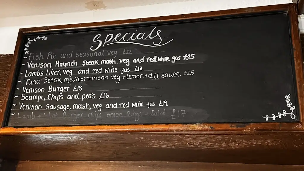 Menu_The Crown Inn_Pateley Bridge_immagine_1