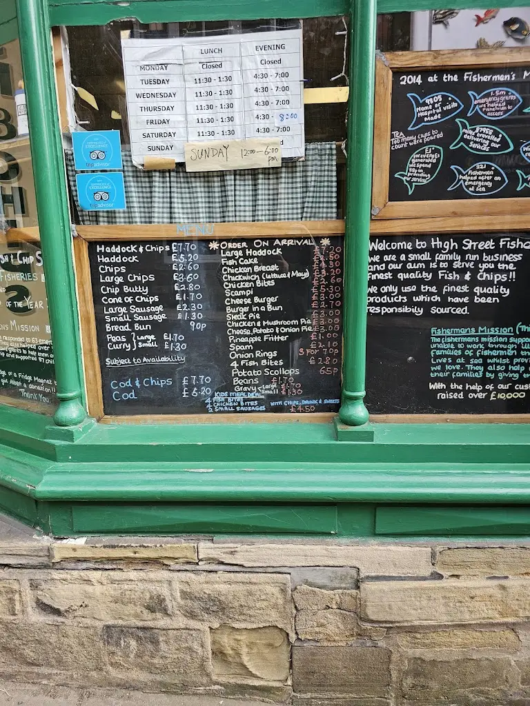 Menu_High Street Fisheries_Pateley Bridge_image_1