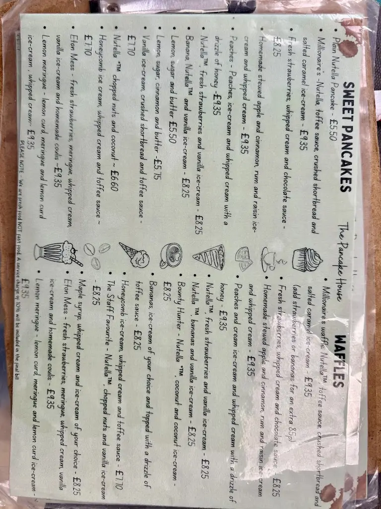 Menu_The Pancake House_Pateley Bridge_image_2