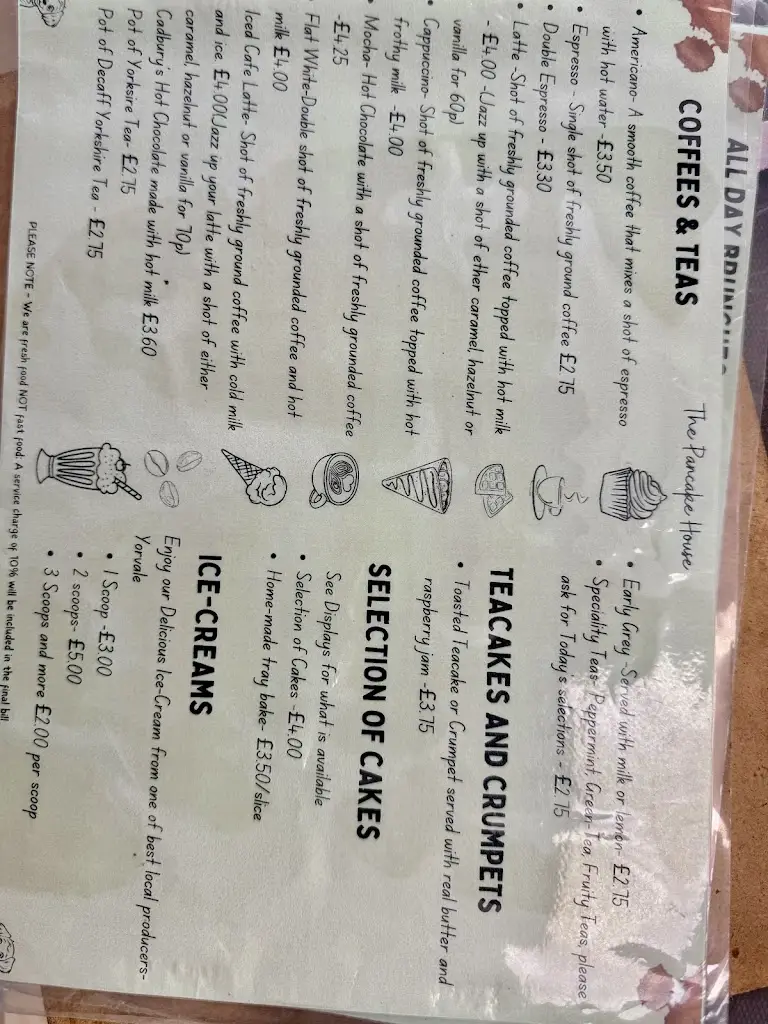 Menu_The Pancake House_Pateley Bridge_image_4