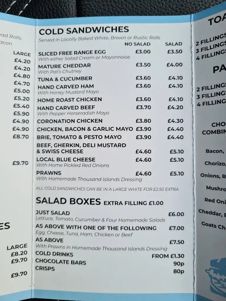 Menu_The Sandwich Box_Pateley Bridge_image_2