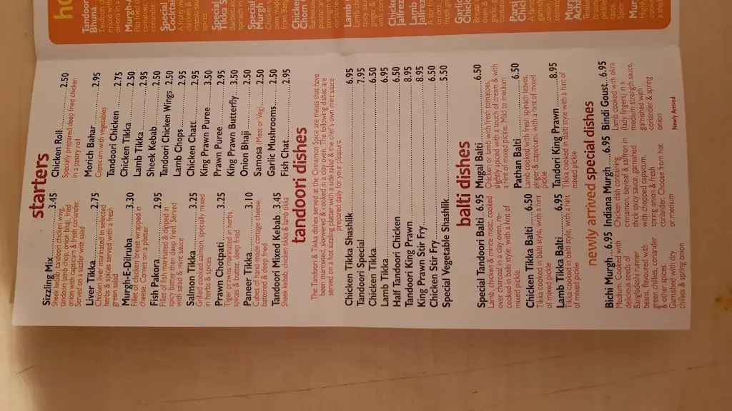 Richard Gillott_Cinnamon Spice_Penistone_review