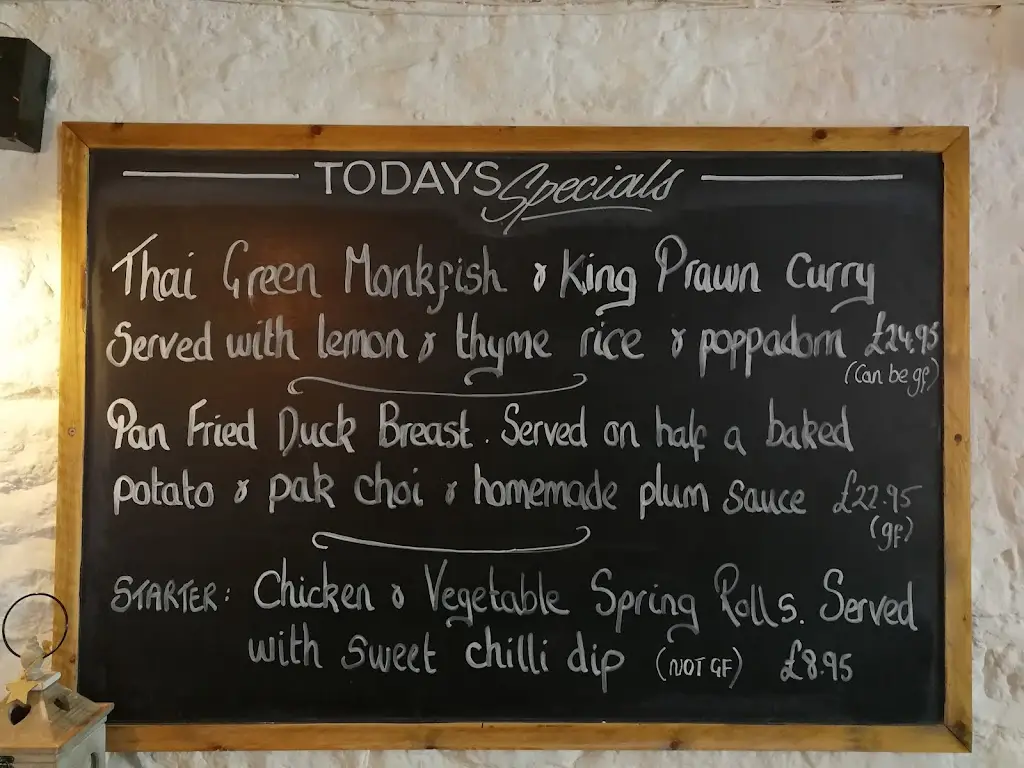 Menu_The Waggon & Horses_Penistone_image_4