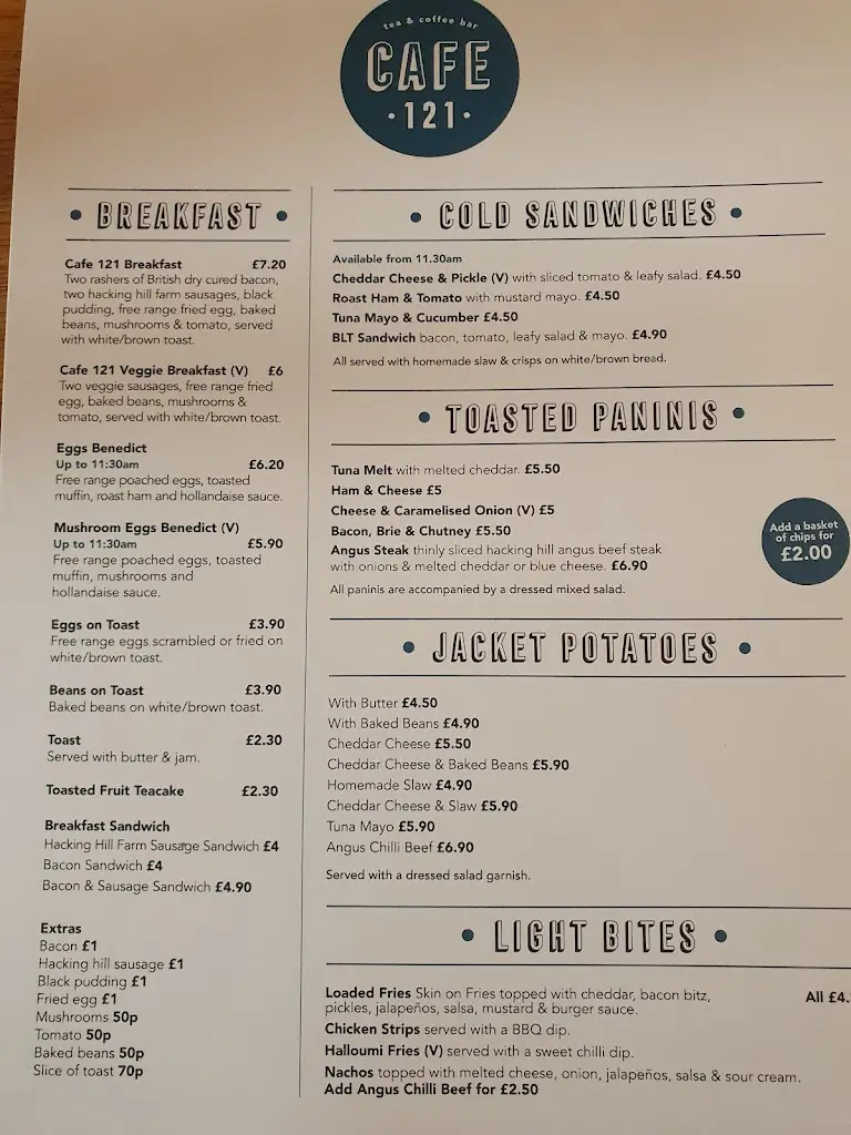 Menu_Cafe 121_Penistone_image_1