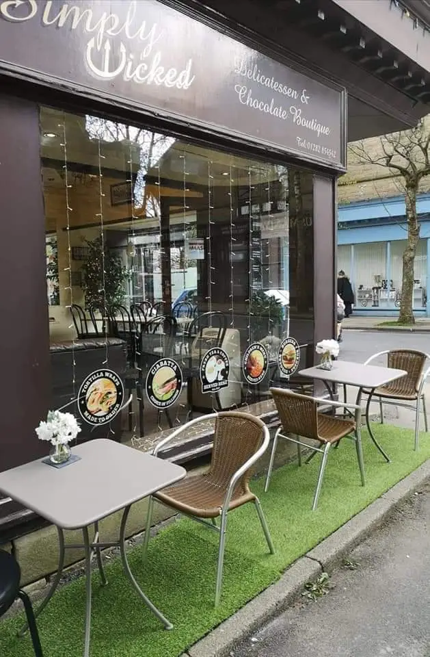 Simply Wicked restaurant in Barnoldswick