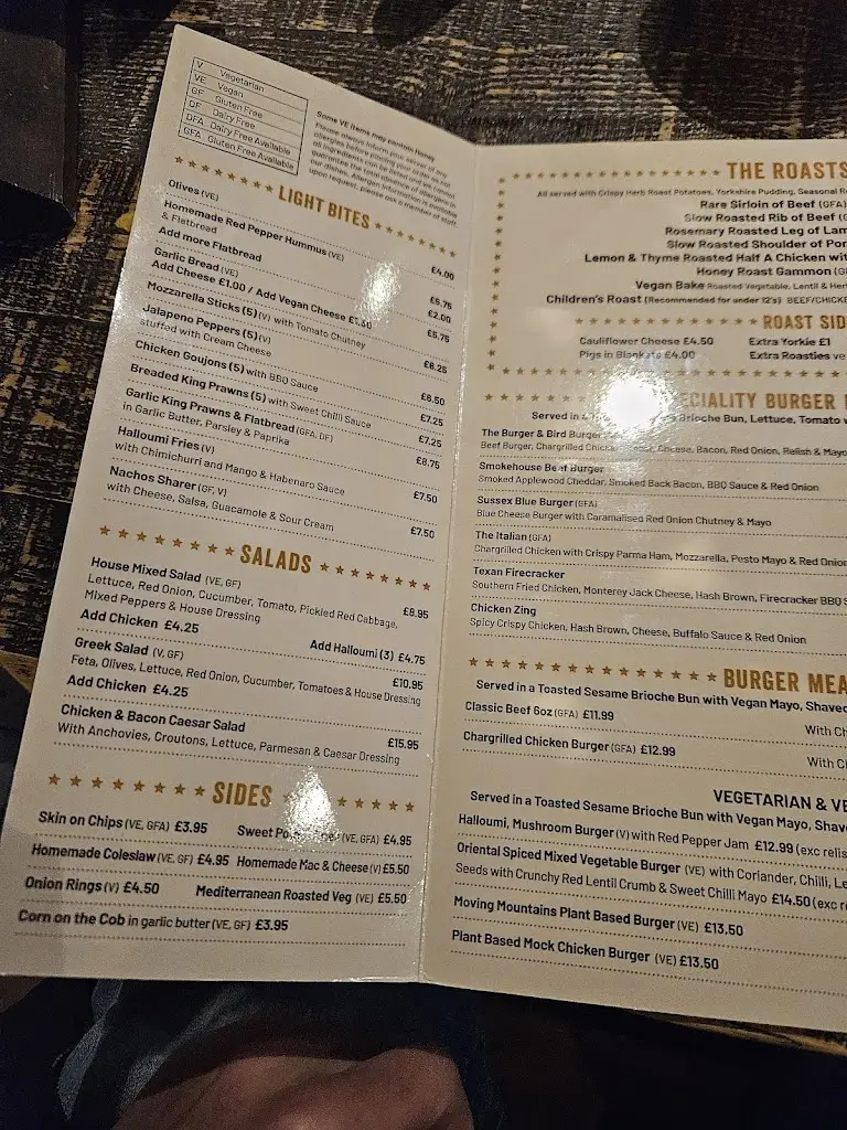 Menü_Burger & Bird_Peacehaven_Bild_2