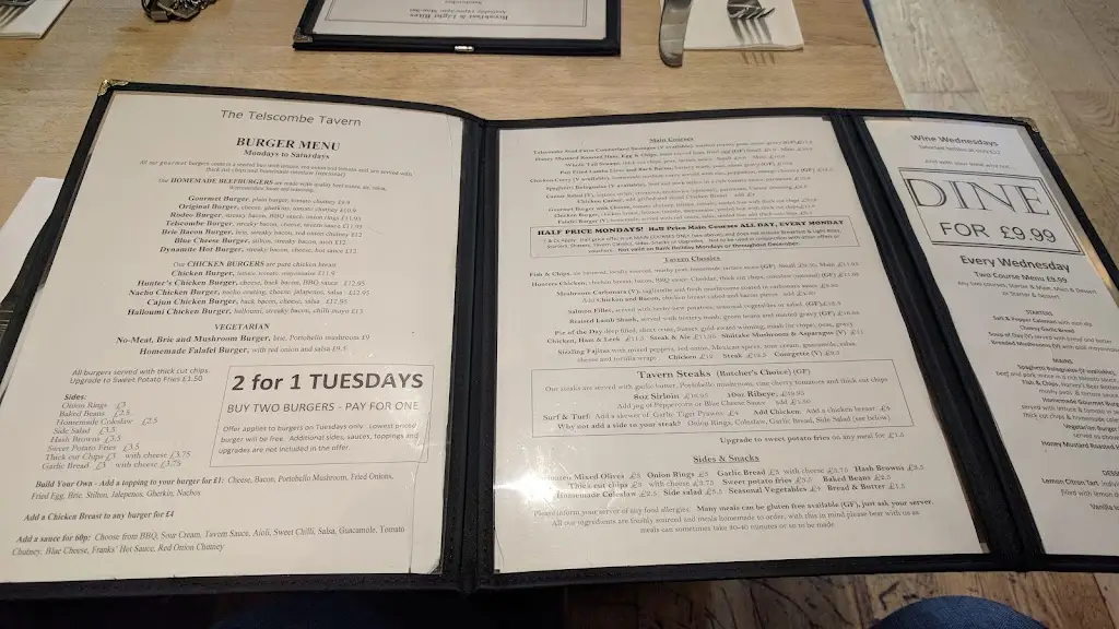 Menu_The Tavern Telscombe Cliffs_Peacehaven_image_2