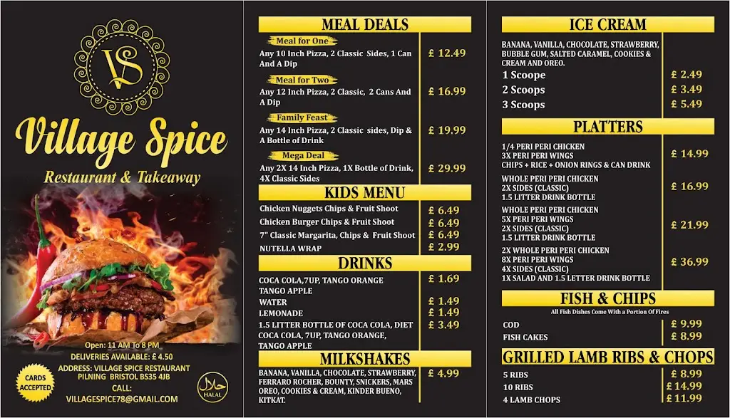 Menu_Village Spice_Pilning_image_2