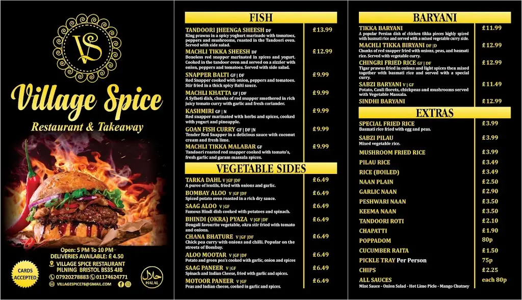 Menu_Village Spice_Pilning_image_4