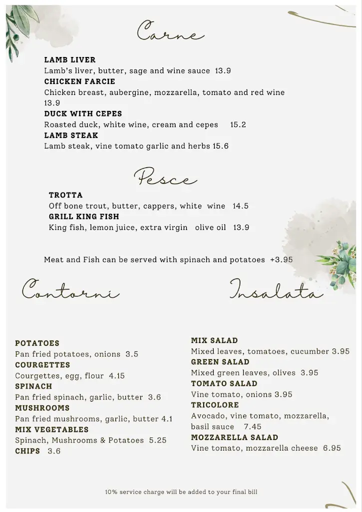 Menu_Il Giardino_Peckham_image_2