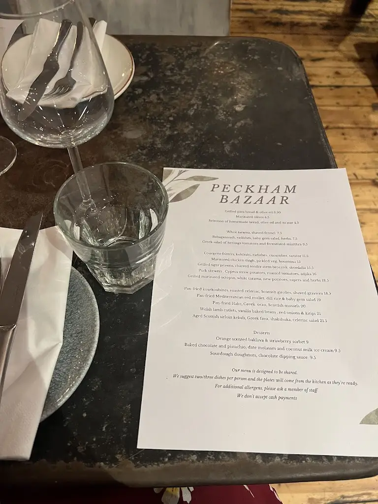 Menu_Peckham Bazaar_Peckham_image_2