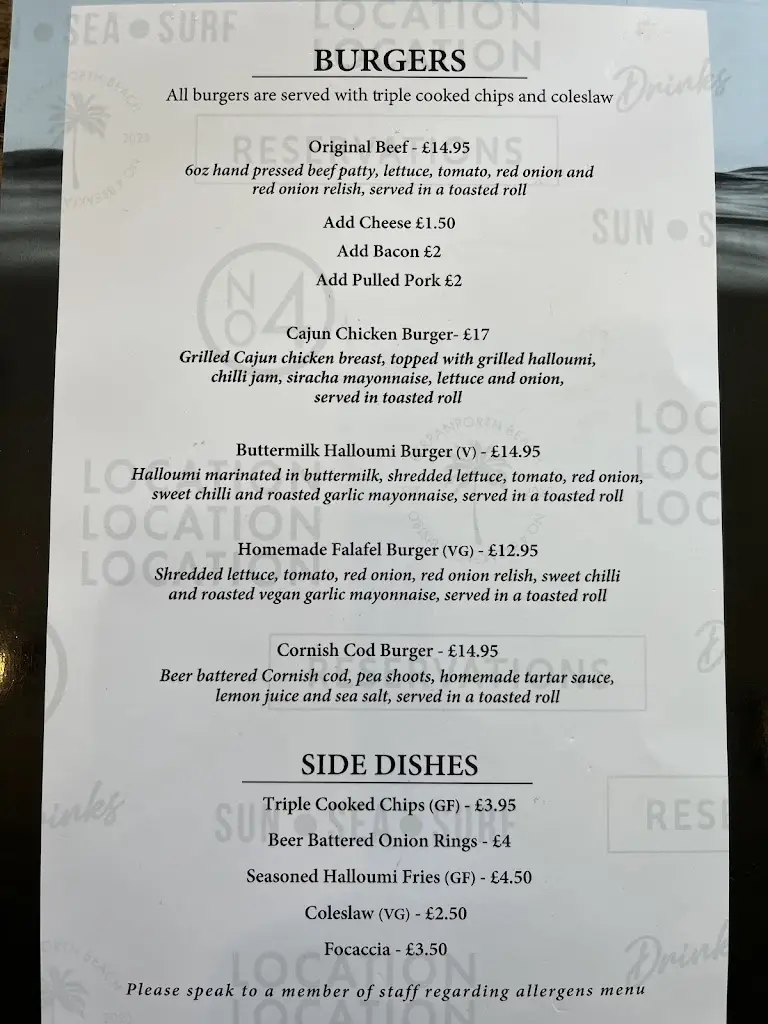 Menu_No.4 Breakfast & Bistro_Perranporth_image_4