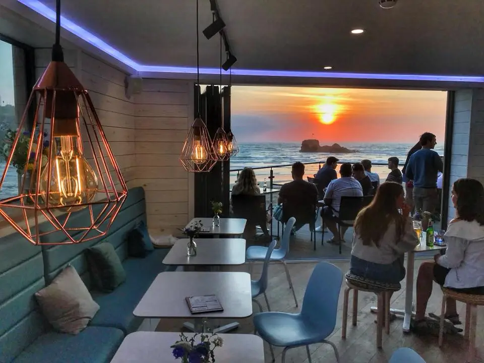 Alcatraz Bar & Cafe restaurant in Perranporth