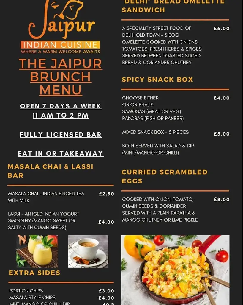 Menu_Jaipur Indian Cuisine_Perranporth_immagine_3