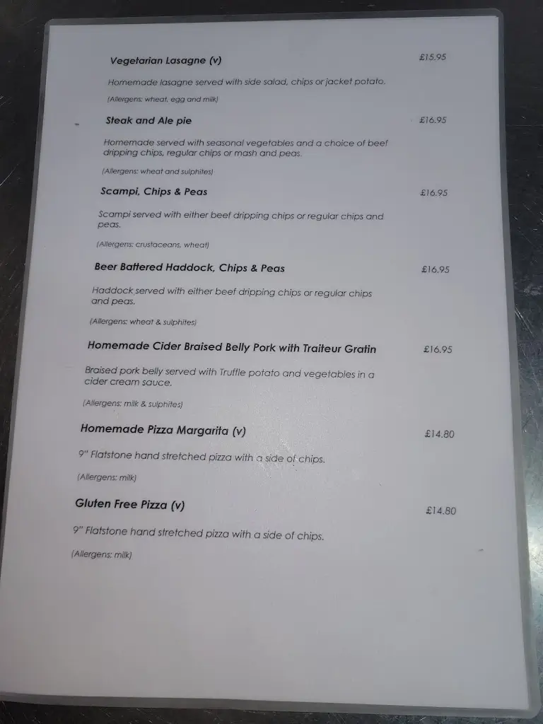 Menu_Bolingey Inn_Perranporth_image_1