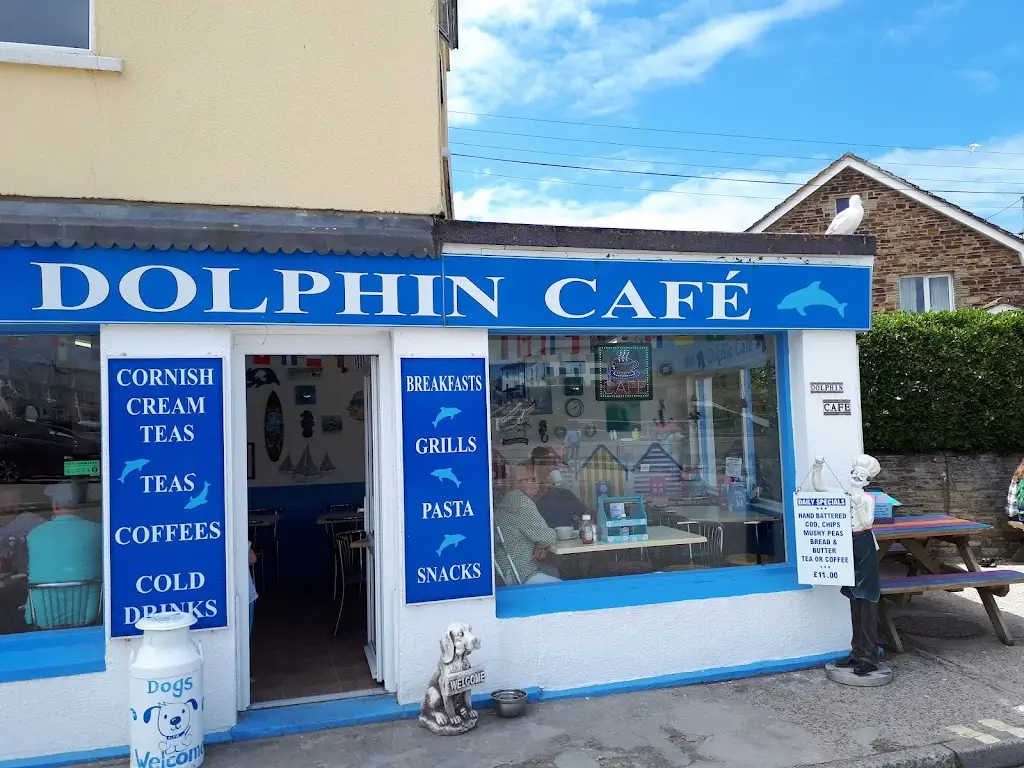 Dolphin Cafe restaurant in Perranporth