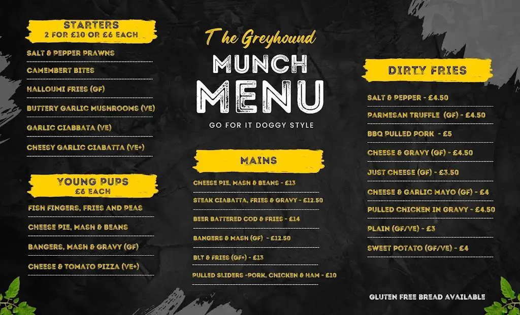 Menu_The Greyhound Barnoldswick_Barnoldswick_image_2