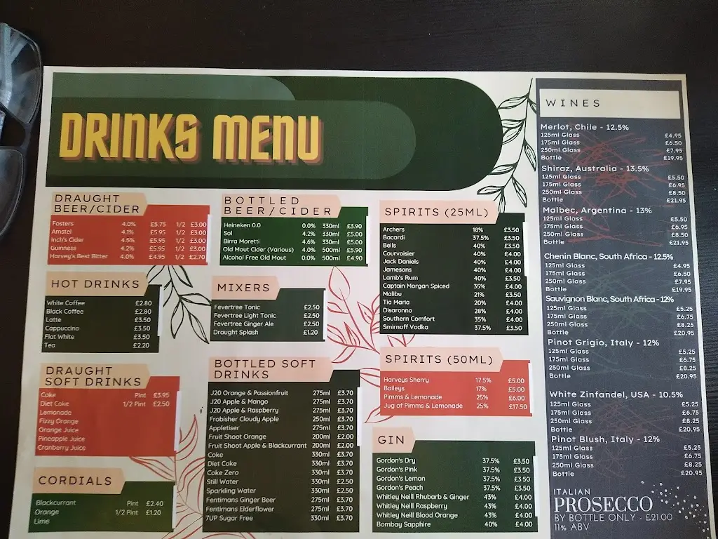 Menu_The Star Inn_Pevensey_immagine_3