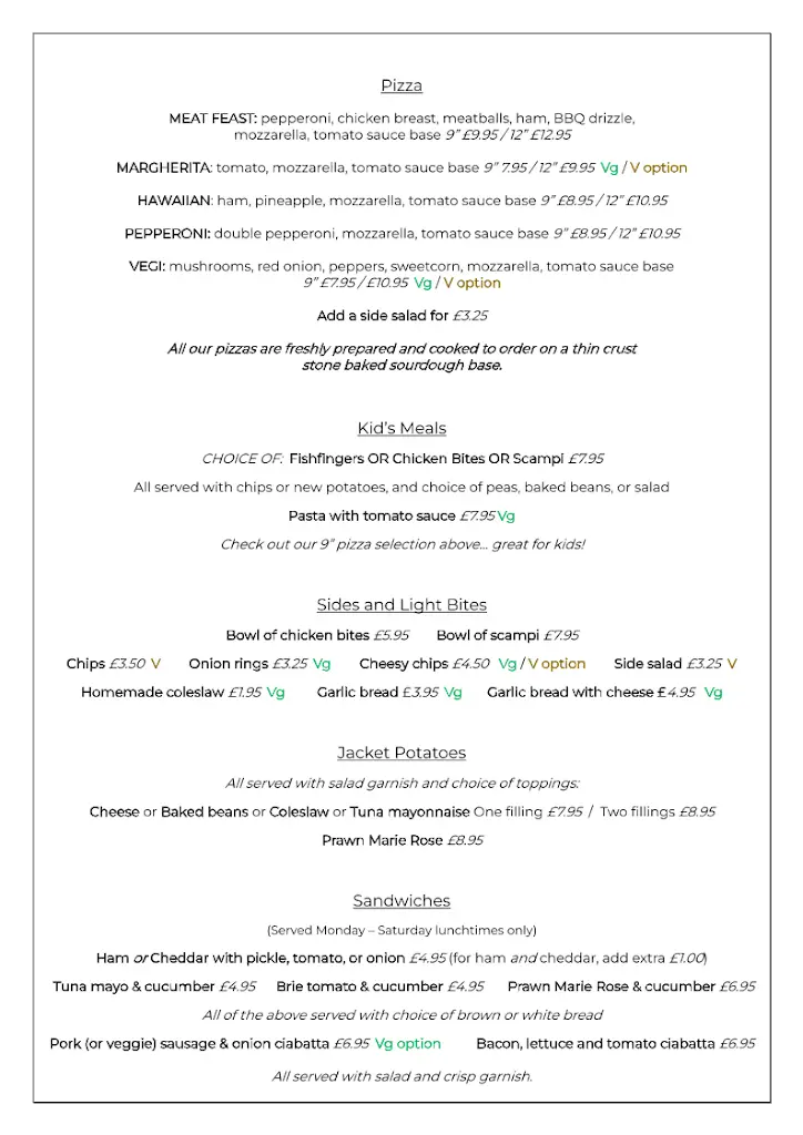 Menu_Castle Inn_Pevensey_image_3