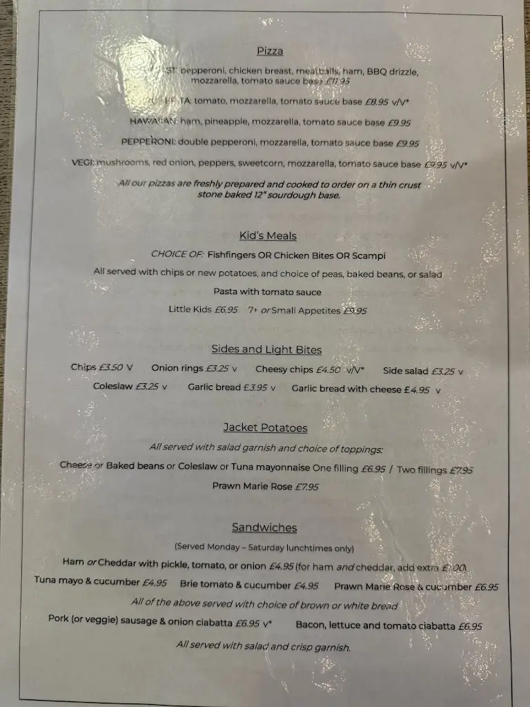Menu_Castle Inn_Pevensey_image_4