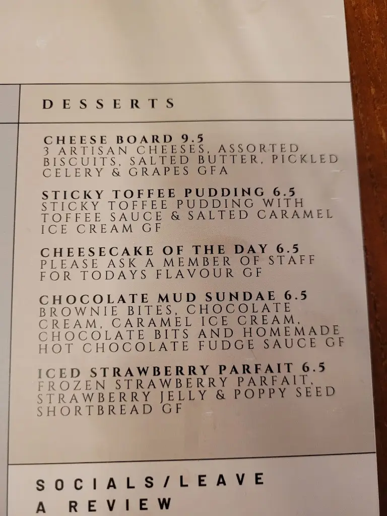 Menu_The Star Inn_Pershore_image_1