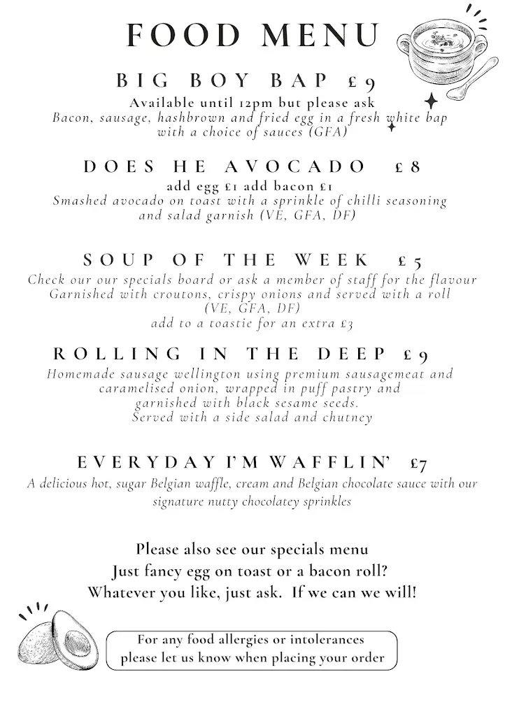 Menu_Pirton Chapel Tearoom_Pirton_image_2