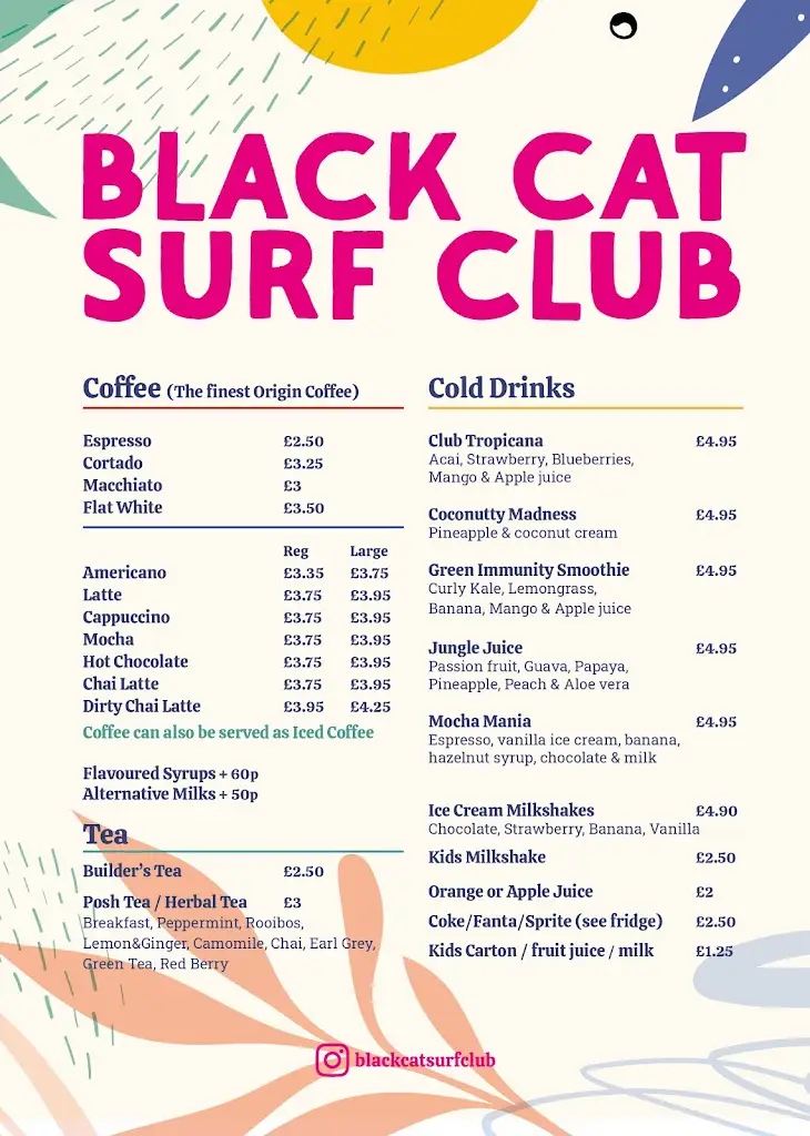 Menu_Black Cat Surf Club_Plymstock_image_2