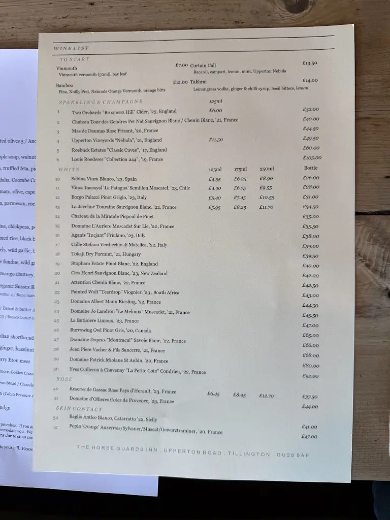 Menu_Horse Guards Inn_Petworth_image_3